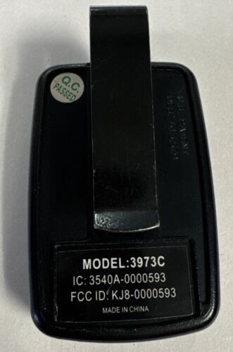 Wayne Dalton Garage Door Opener Remote 3973C - Picture 2 of 2