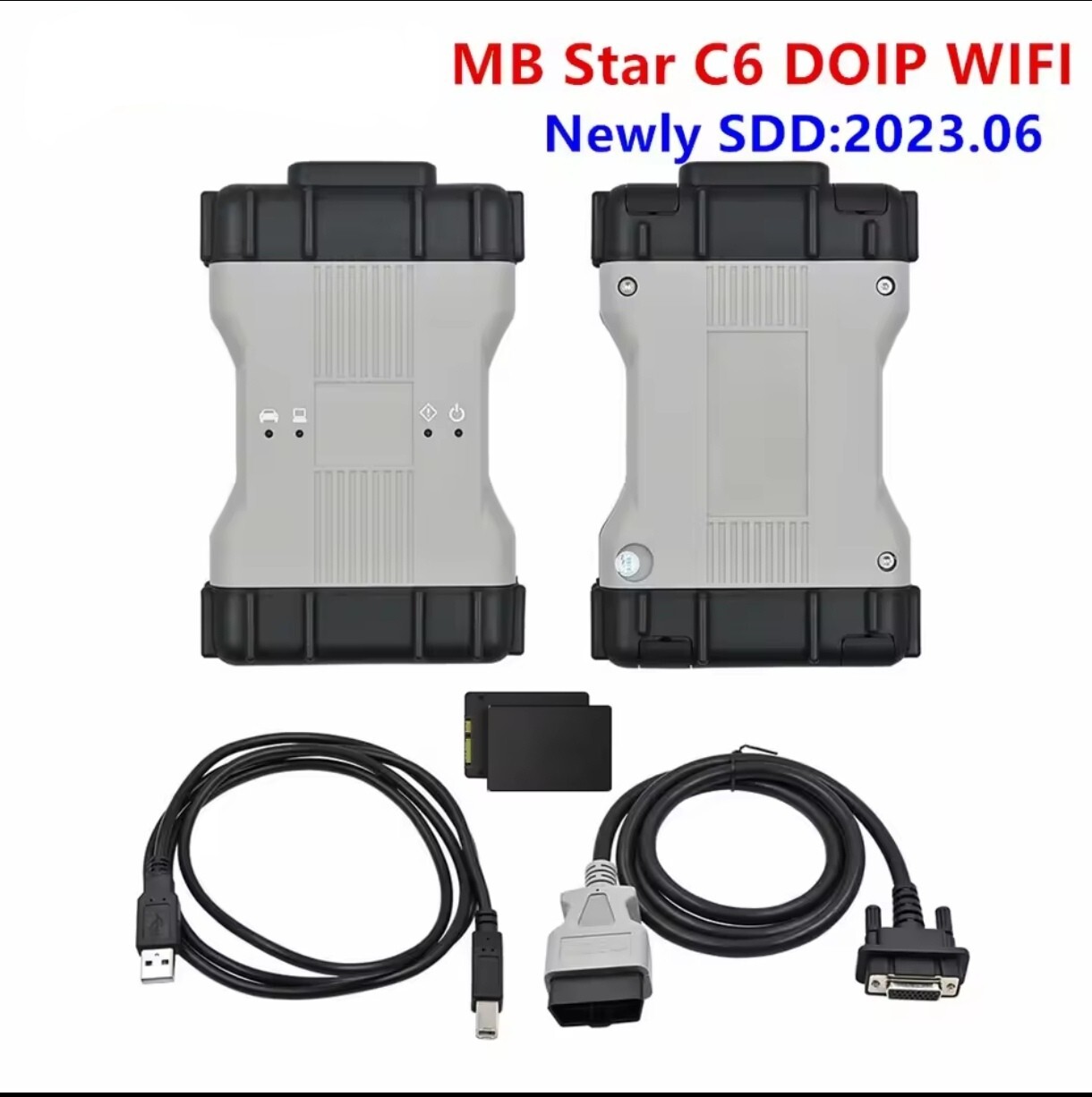 MERCEDES SUPER MBStar C6 SSD outil de diagnostic DOIP WIFI avec multiplexeur OBD2 pour garage