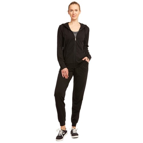 SOFRA LADIES SINGLE JERSEY ZIP-UP HOODIE JACKET - Picture 6 of 23