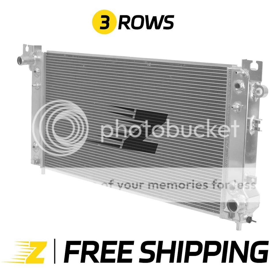 for Chevrolet Silverado/GMC Sierra/Yukon/Cadillac 2014-2017 15 Aluminum Radiator - Image 4 of 4