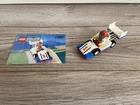 Lego Vintage F1 Race Car (1990) 100% Complete With Instructions
