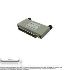 Adapter SCSI Terminator External SCSI 3 LVD HD 68 Pin HD68 IBM 19P0481 Wrap Tool