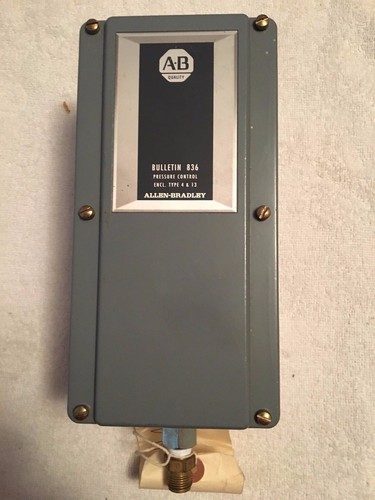 Allen Bradley Bulletin 836 Pressure Control ENCL Type 4 13 EBay