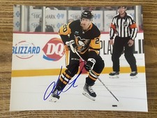 Lars Eller Autographed 8x10 Photo Pittsburgh Penguins