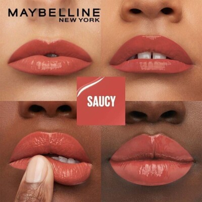 Maybelline New York Superstay Vinyl Ink Liquid Lipstick - Saucy | eBay