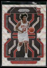 #271 Ayo Dosunmu 2021-22 Panini Prizm Rookie Silver Wave