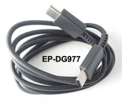 Genuine USB Type C M/M Cable Data Charger For Samsung Galaxy Z Fold3 Flip3 5G AU