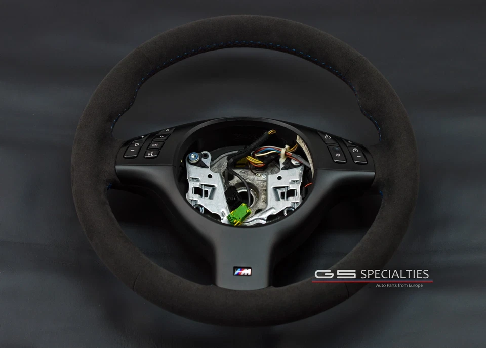 Volante BMW E39 M5 E46 M3 Technic NEGRO ALCANTARA Foto 3 de 4