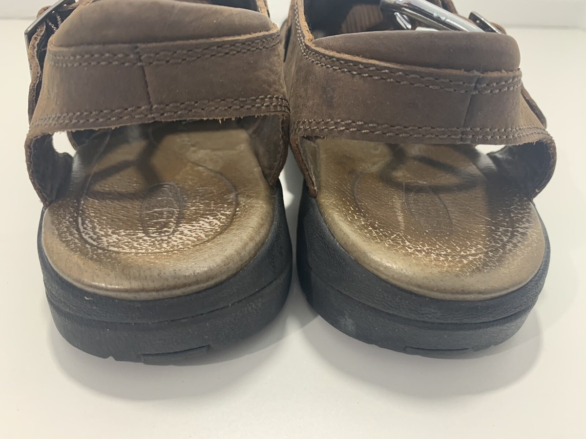 Keen Sandals Mens 9 Bidwell 1461 Fisherman Brown Leather Hike KEEN Bidwell 1461 Leather Fisherman Sandals Men main image 3