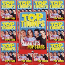 Top Trumps Single Card Smash Hits Pop Stars Singers - Various Artists (FB3)