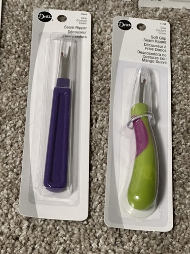 Dritz Home Hand Needles, Curved and Straight, with Threaders and Seam Rippers - Picture 5 of 5