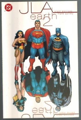 JLA Earth 2 TPB Crime Syndicate! VF DC 2000 1st Print Morrison/Quitely - Image 1 of 4