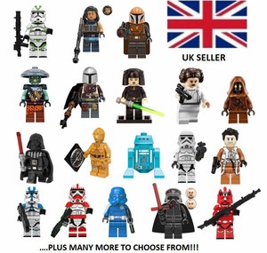 Lego Star Wars Mini Figs Custom Mini Figs Mandalorian Mini