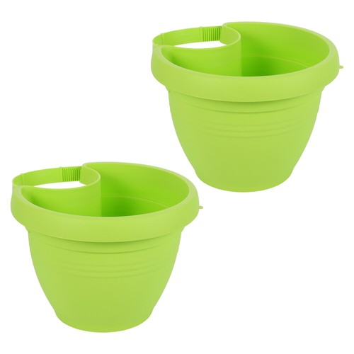 Balcony Flower Pots Plastic Flower Pot Hanging Planter Bucket