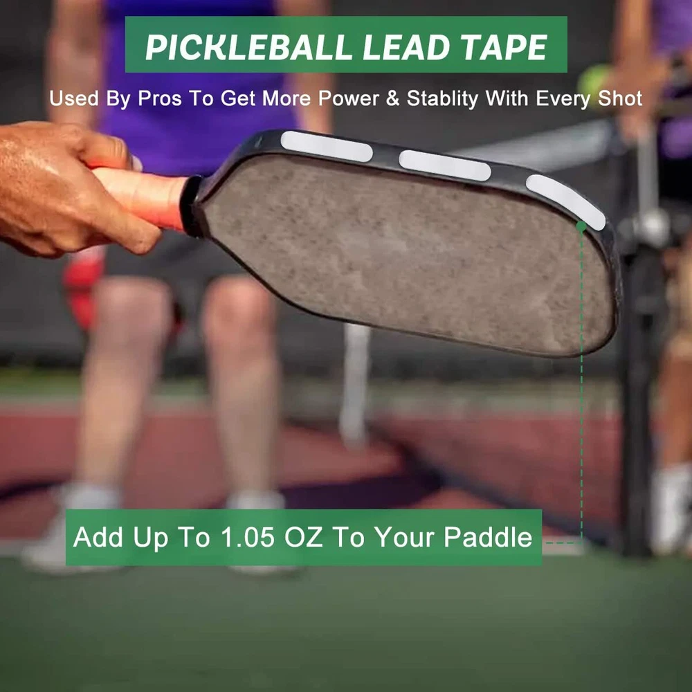 Pickleball Lead Tape - Preweighted 3g Bars (15pcs)