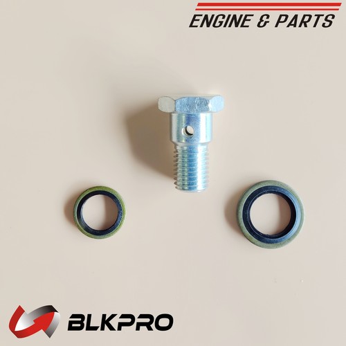 Non Return Fuel CHECK VALVE Banjo Bolt M14 M12 5.9L CUMMINS 4B CASE JCB