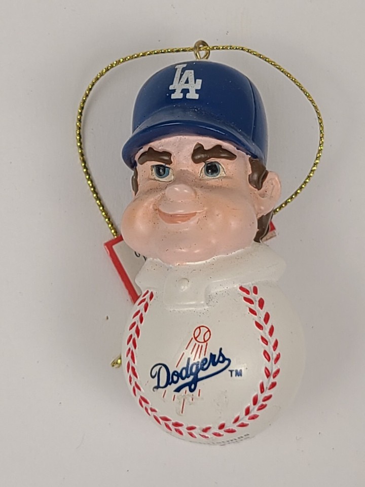 Los Angeles Dodgers Baseball Player Christmas Tree Ornament Holiday