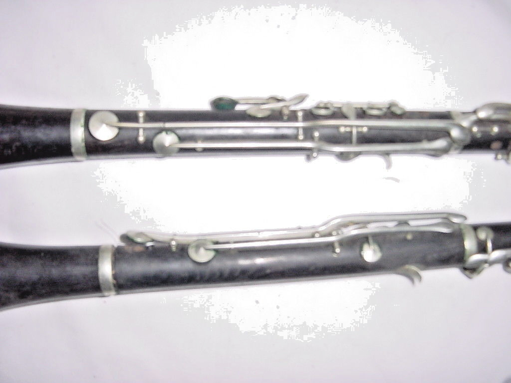 ANTIQUE PARIS FRANCE HENRY GUNCKEL WOOD GRENADILLA A and B