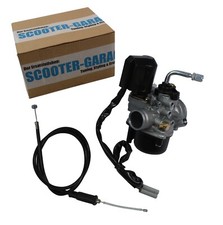 Vergaser 17,5mm Sport / Ersatz ink. E-Choke - für Piaggio / Gilera 50ccm Roller
