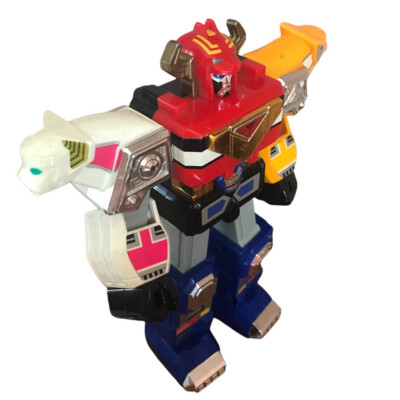 Power Rangers Deluxe Lost Galaxy Megazord Bandai 1998 Robot 8.5