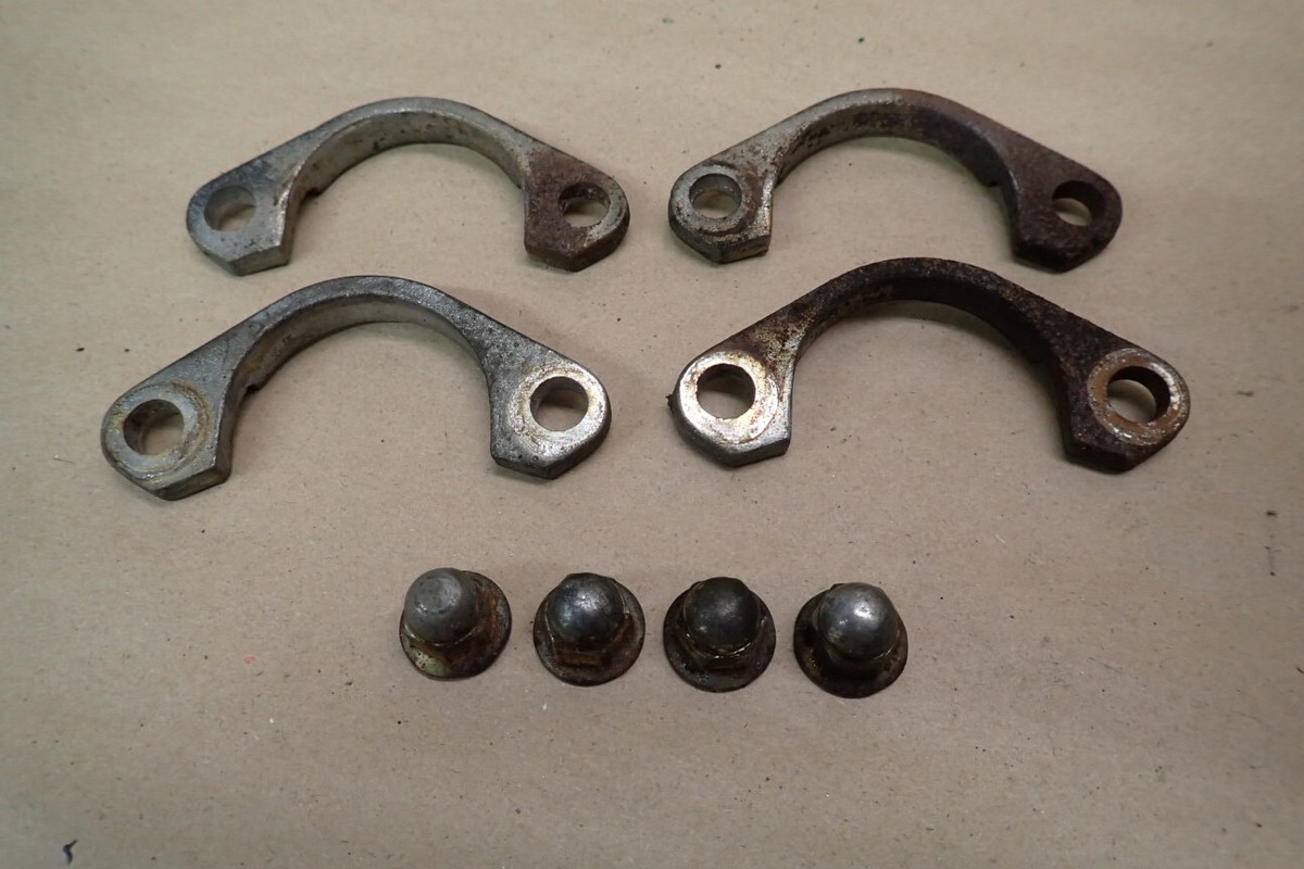 1985 KAWASAKI EN450 450 454A EXHAUST BRACKET HARDWARE | eBay