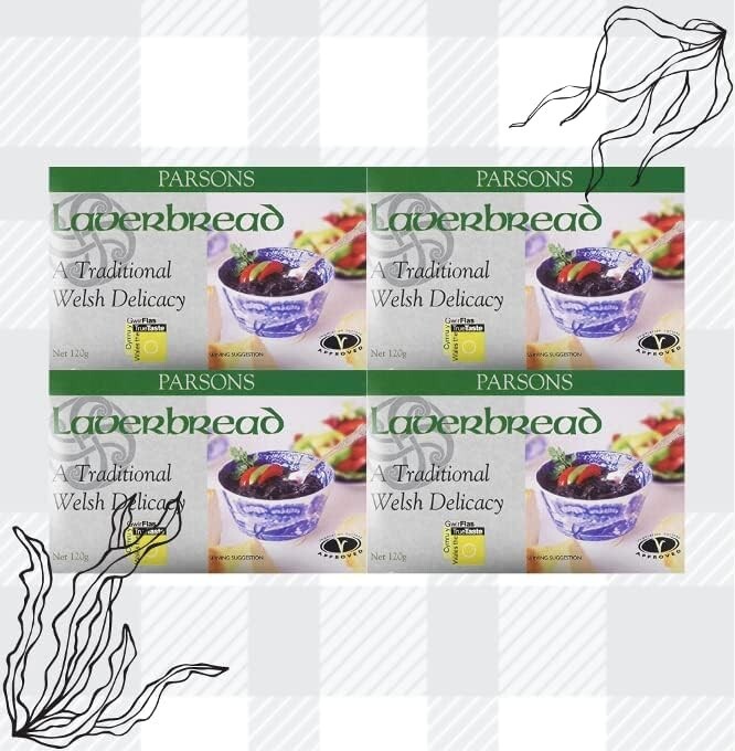 Dried Seaweed Our Welsh Delcacy, Laverbread (mushed Up Slmy Seaweed On ...