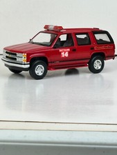 AMT Ertl 1995 Chevrolet Tahoe Chicago Fire Dept Promo Truck