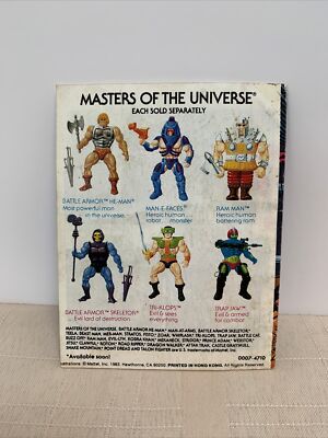 Masters Of The Universe MOTU Mini Comic HE-MAN VS GELDOR SECRET LIQUID OF  LIFE | eBay