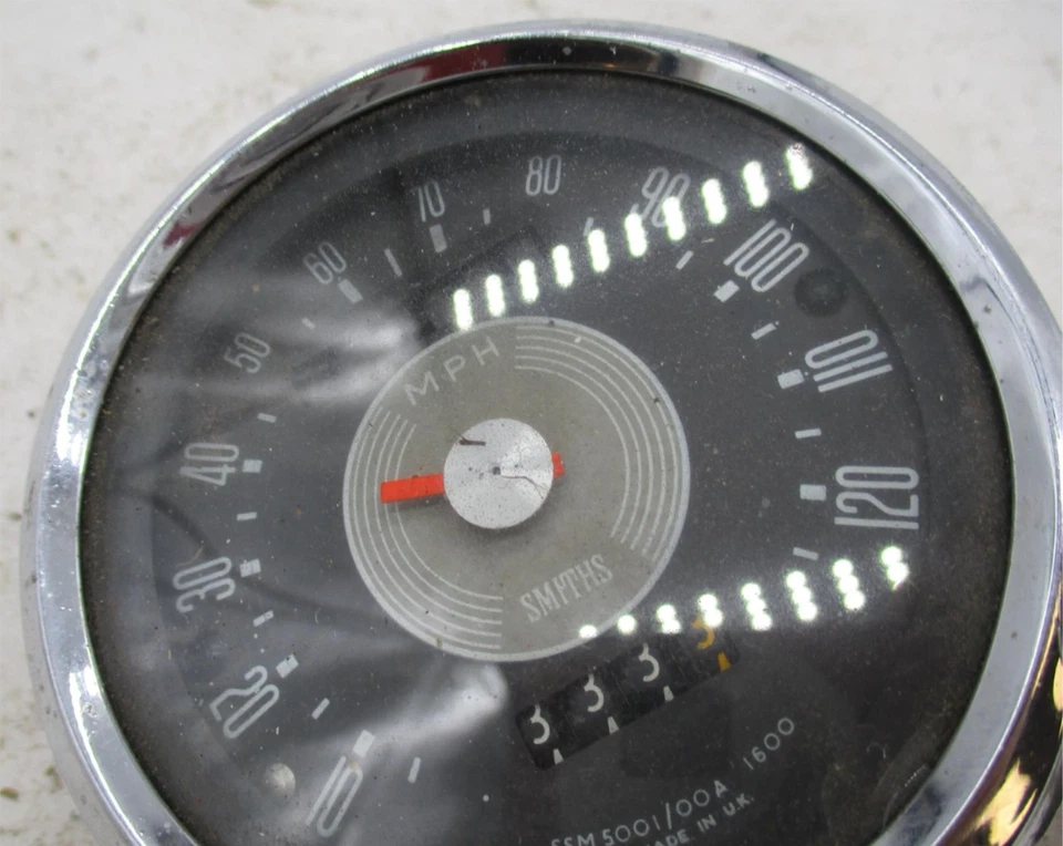 Датчик спидометра Smiths 120 миль/ч с кронштейном SSM5001/00A 1600 BSA Triumph - Изображение 2 из 4