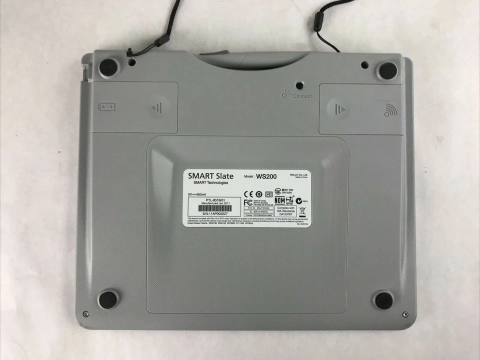 SMART Slate WS200 Graphic Tablet Pad Bluetooth w/ Pen and USB Connecter - Image 4 of 4