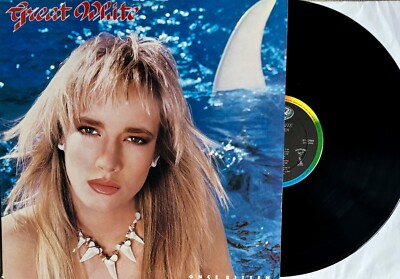 GREAT WHITE ''Once Bitten'' US-Org. 1987, OIS,  ex/ex