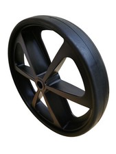 Ersatzrad Schubkarre Rad ø400mm pannensicher Rollenlager Speichenrad, Rola ø25mm