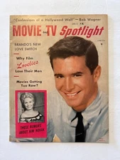 Movie TV Spotlight Tony Perkins-Ava Gardner, Marilyn Monroe, Yu Bryner June 1957