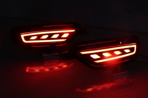 For Mazda CX-5 2017-20 LED Rear Bumper Reflector Fog Brake Turn Indicator Lights - Bild 3 von 9