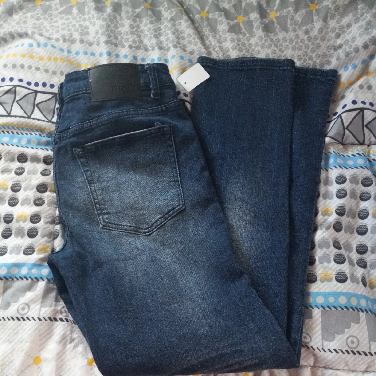 Jean skinny bleu vieilli 32x32 Premium Supreme Flex neuf avec étiquettes