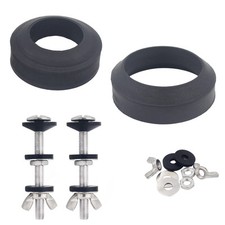 Universal Toilet Tank To Bowl Gasket,2 Kind Gasket and 2 Sets 5/16 3.15 inch ...
