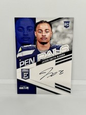 JAXON SMITH-NJIGBA Rookie 2023 Donruss Elite Pen Pals Black Ink Auto Seahawks RC