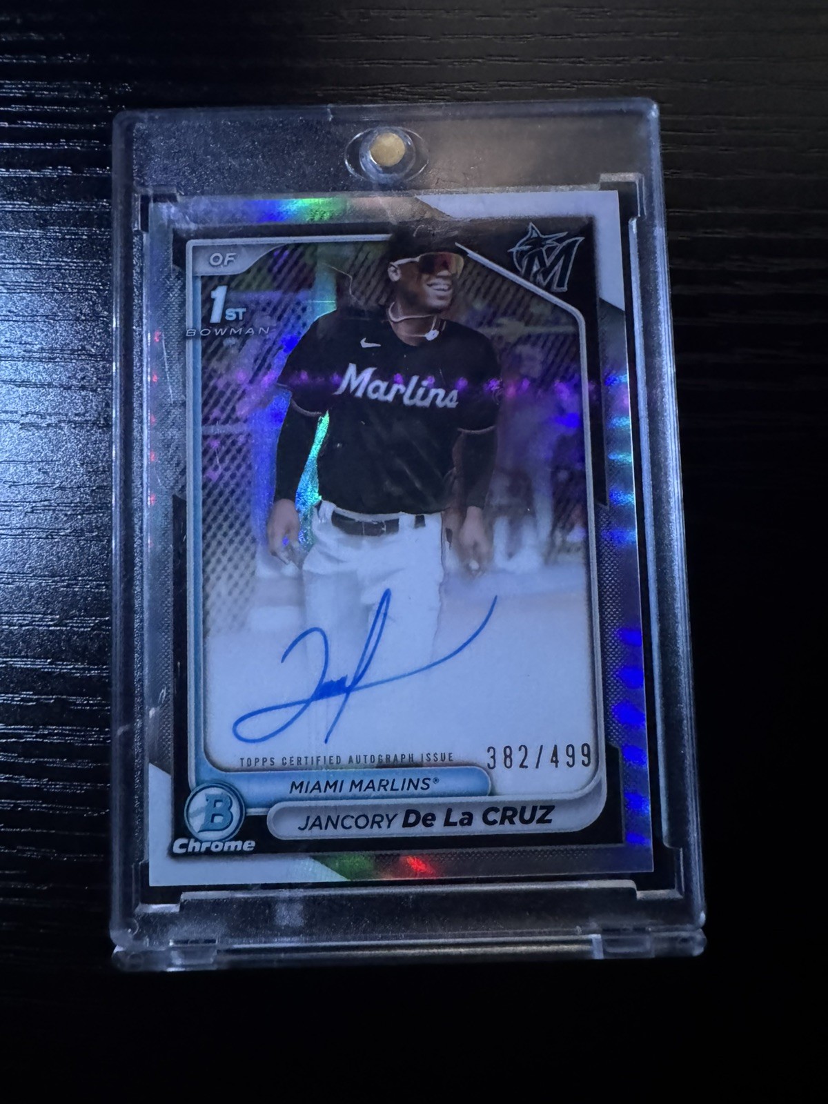 2024 Bowman Chrome - Prospect Auto Jancory De La Cruz #CPA-JDL Refractor /499