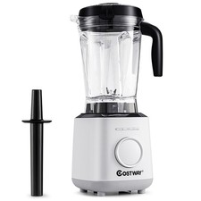 Costway 1500W 10 Speed Countertop Smoothies Blender w/ 6 Pre-Setting Programs