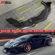 Fits Lamborghini Aventador LP700 2012-2017 Carbon Fiber/Forged Front Bumper Lip