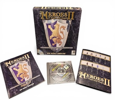 Heroes of Might & Magic II - The Succession Wars - CD-ROM DOS/Win95 - c. 1996