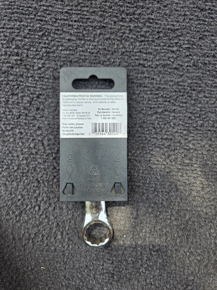 5/8 Inch Short Handle Combination Wrench - Image 2 of 2