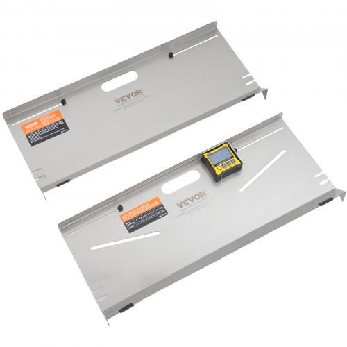 Wheel Alignment Tool, 2-Pack Toe Plates, Camber/Caster/Toe Gauge 0.1° Accuracy,