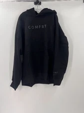 NEW! COMFRT Tranquil Hoodie Obsidian Black Size 2XL 