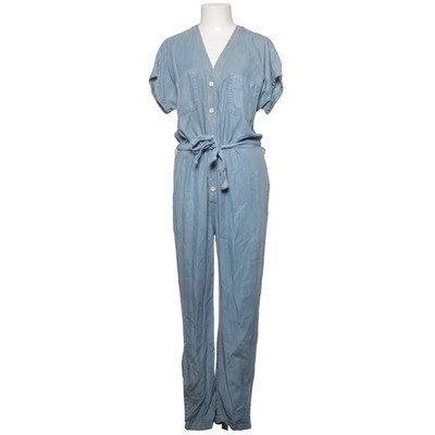 Mango, Jumpsuit, Größe: M, Blau, Einfarbig, Denim, Damen #gFu