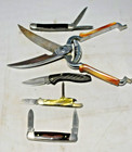 vintage Buck Imperial Winchester Pocketknives Lot. Boker Poultry Shears Free del — photo 1