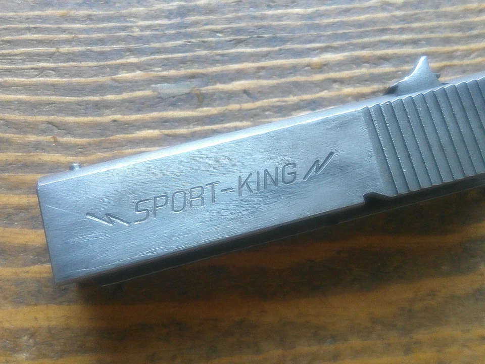 Diapositiva deportiva de fábrica de alto estándar King azul .22 22LR completa Foto 2 de 4