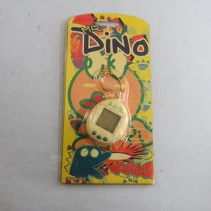Vintage Mr. Dino Virtual Electronic Pet Keychain