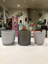Set Of Three Ceramic Plant Pots