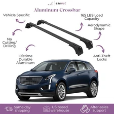 Erkul Roof Rack Cross Bars Fits Cadillac XT5 2016-2025 Fits Flush Rails OPEN-BOX